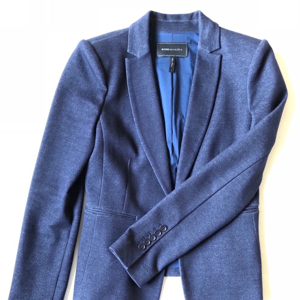 Stylish Blue BCBG blazer. Like new!
